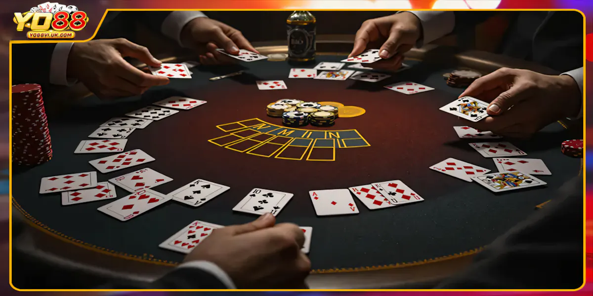 Tìm hiểu luật chơi bài tiến lên tại cổng game Yo88